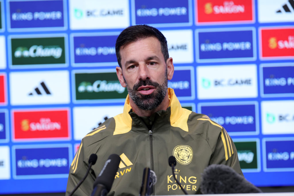 Leicester City Training Session and Press Conference