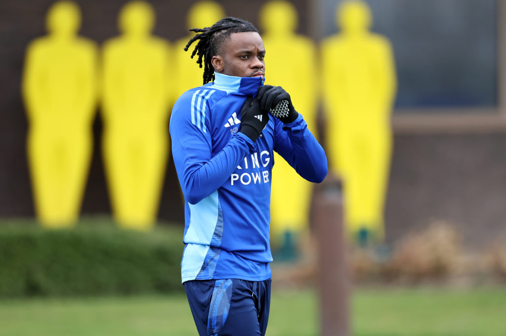 Leicester City Training Session and Press Conference