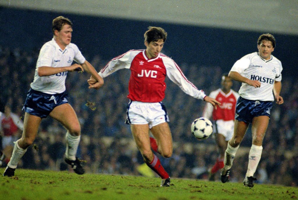 Football Arsenal v Spurs 1989