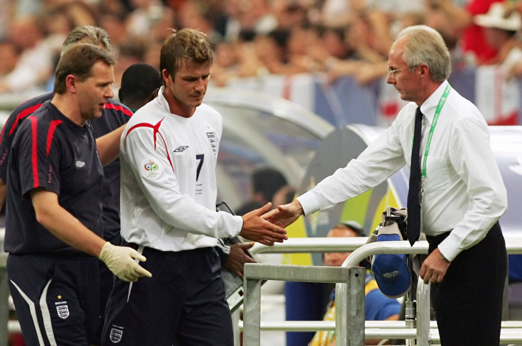 Swedish head coach of the English team S