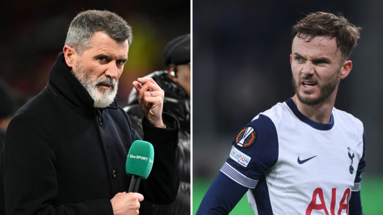 Roy Keane and James Maddison.