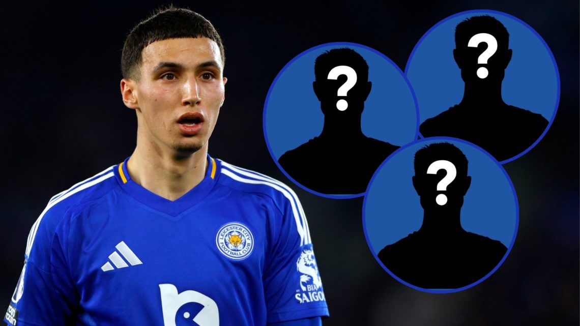 An image of Bilal El Khannouss with three insets of mystery players.