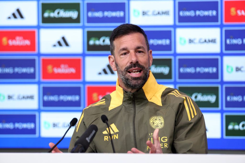 Leicester City Training Session and Press Conference