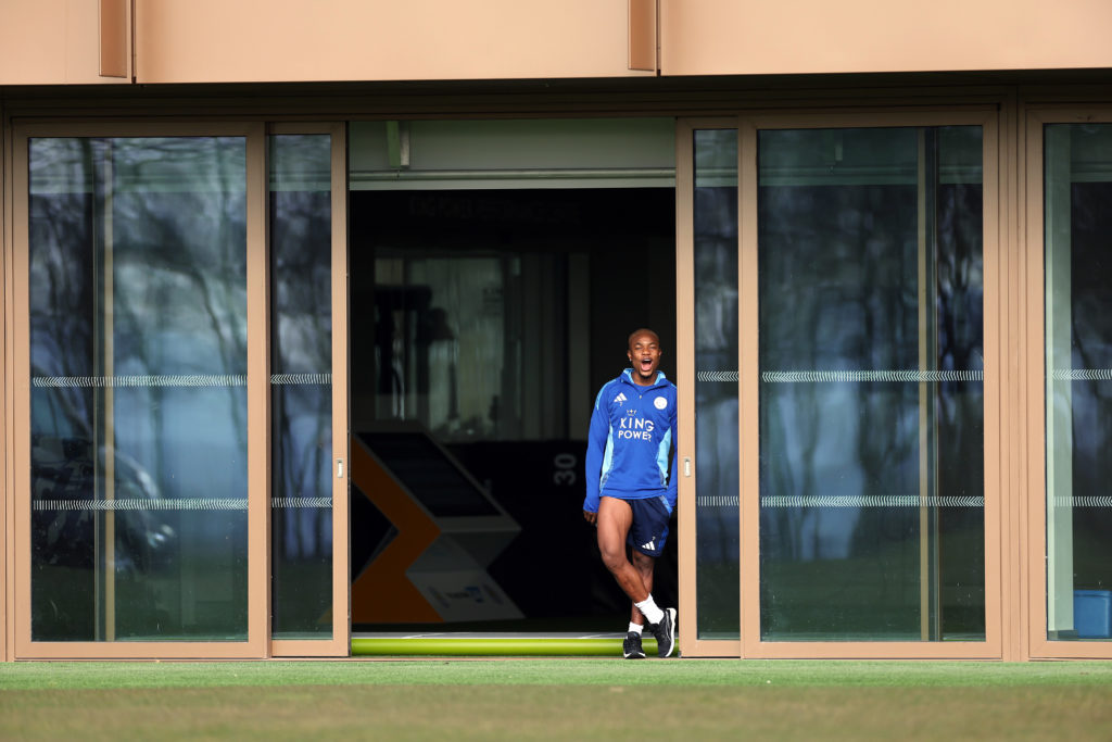 Leicester City Training Session and Press Conference