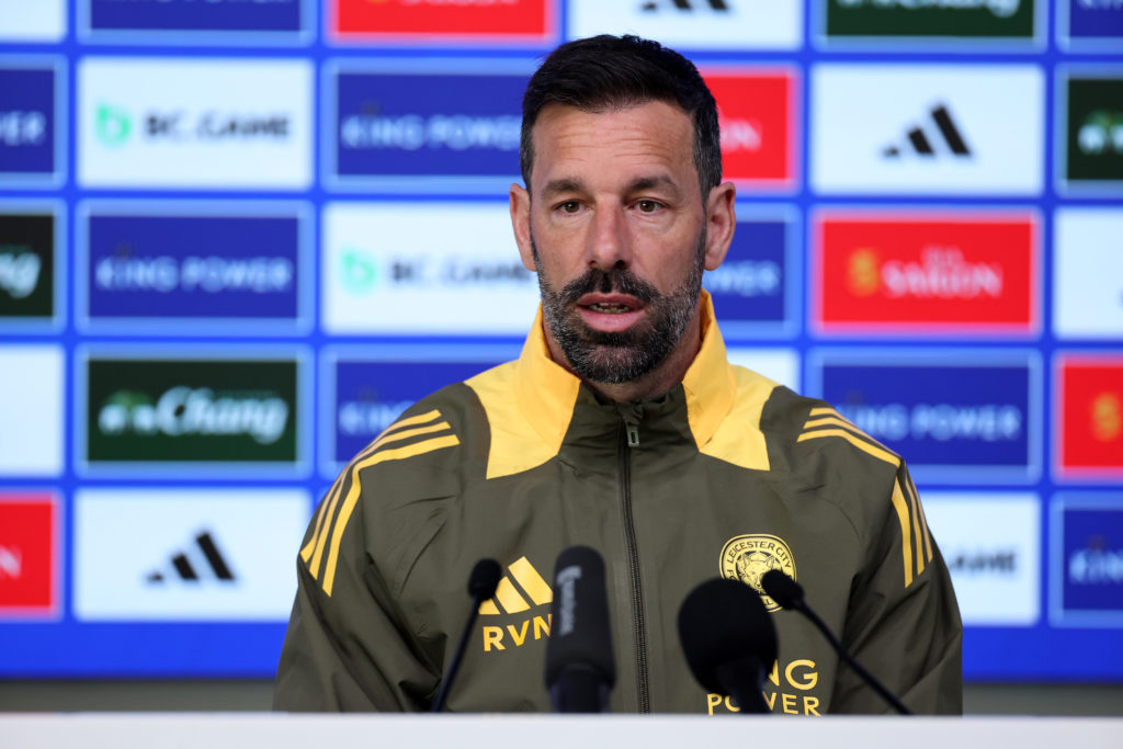 Leicester City Training Session and Press Conference