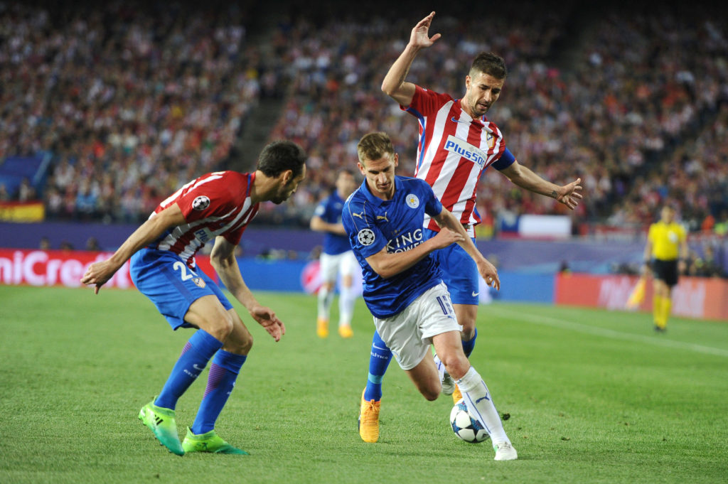 Club Atletico de Madrid v Leicester City - UEFA Champions League Quarter Final: First Leg