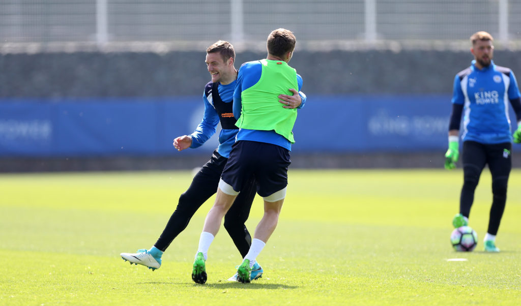 Leicester City Training and Press Conference