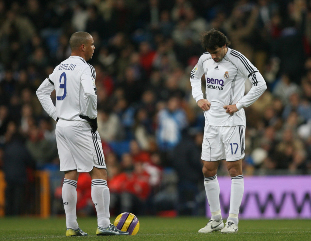 Real Madrid's Brazilian forward Ronaldo