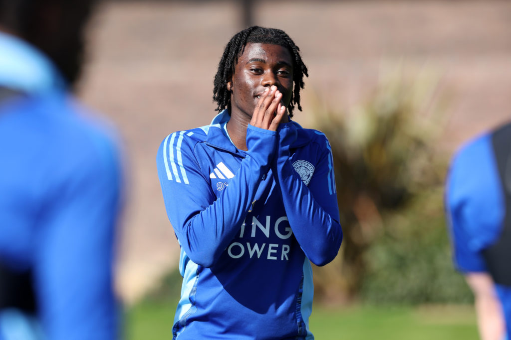 Leicester City Training Session and Press Conference