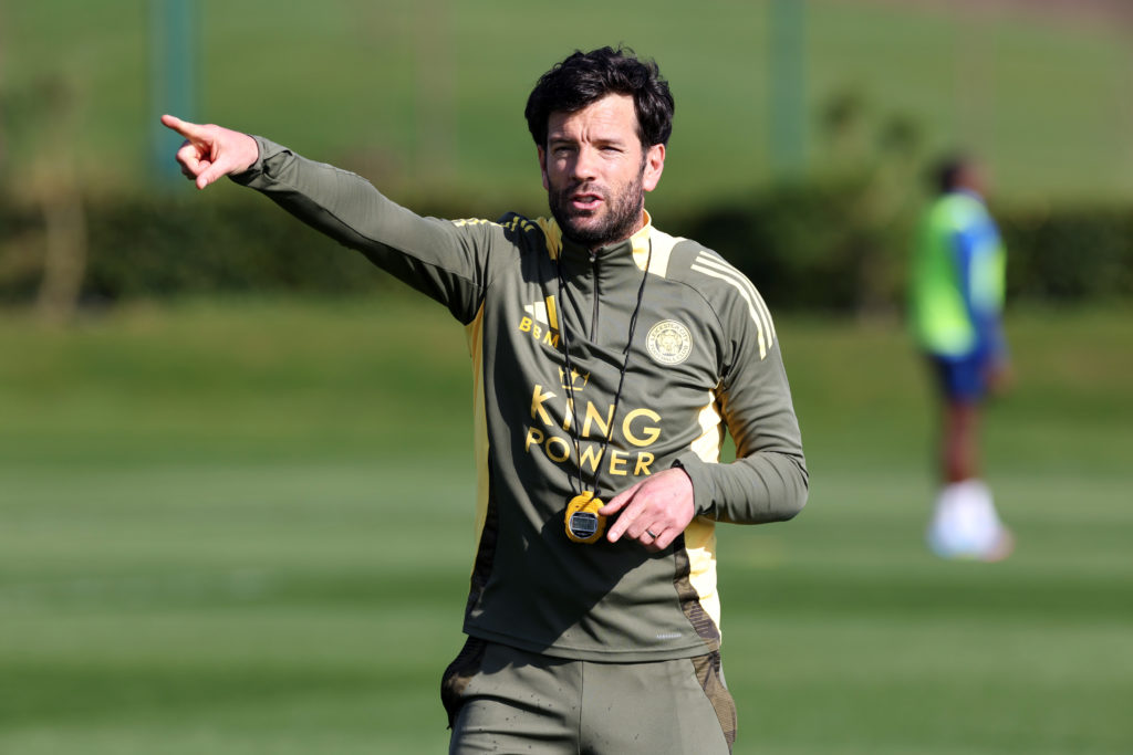 Leicester City Training Session and Press Conference
